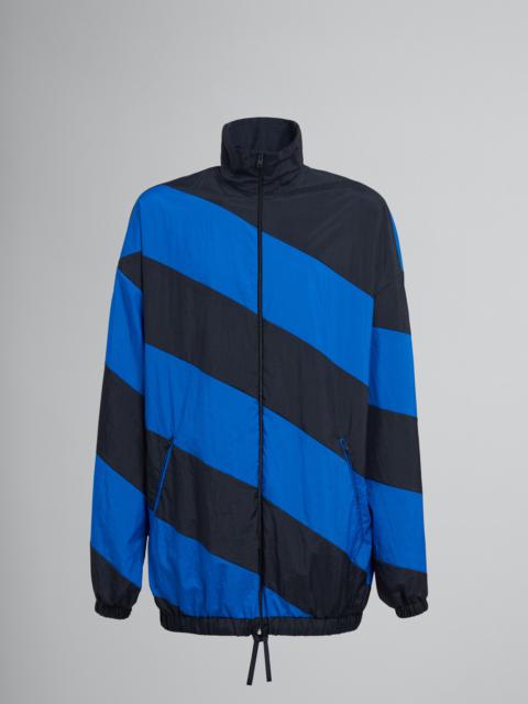 Marni LIGHTWEIGHT CRINKLED NYLON WINDBREAKER