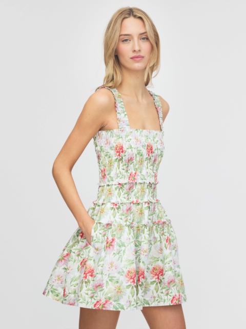 Hill House Home The Azalea Mini Nap Dress - Peony Chintz
