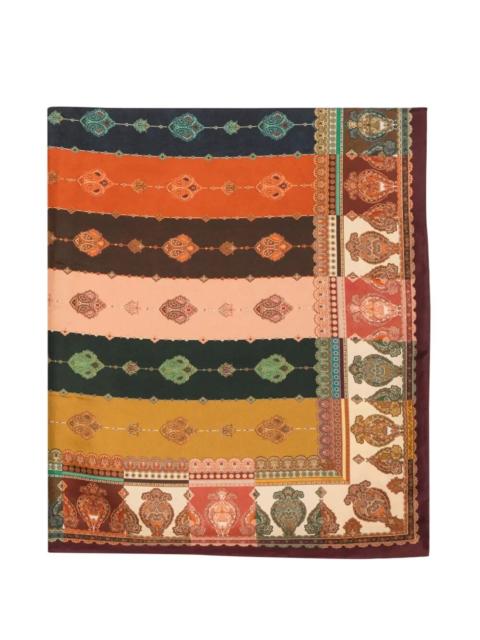 Zimmermann Scarf Printed "Prism Stripes"
