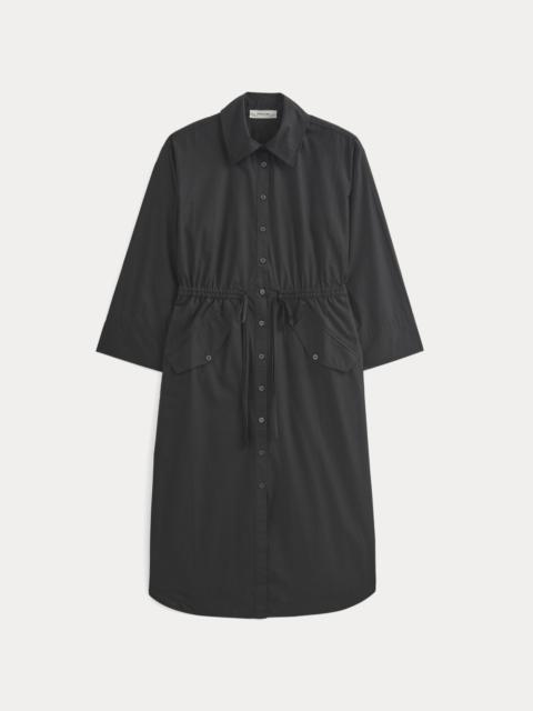 EVERLANE THE DRAWCORD SHIRTDRESS IN ULTRASOFT COTTON