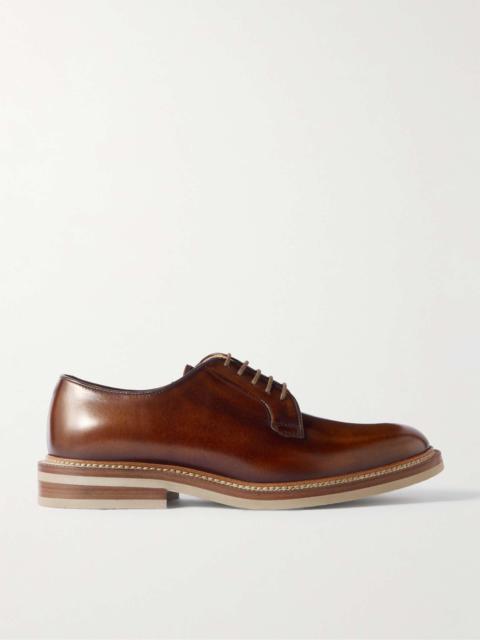 Brunello Cucinelli Leather Derby Shoes
