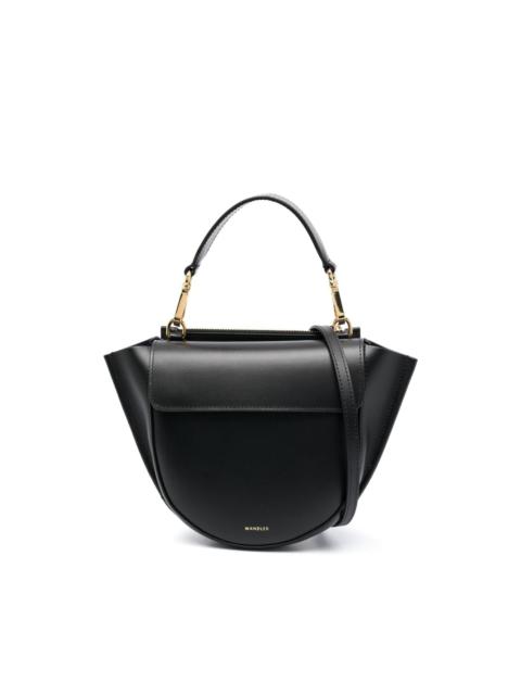 mini Hortensia leather tote bag