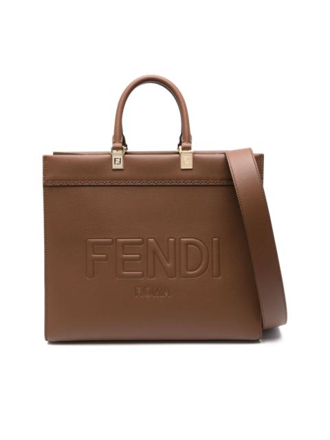 FENDI medium Sunshine leather tote bag