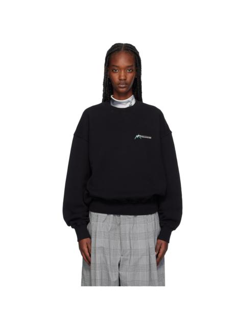 Meryll Rogge Black Oversized Sweatshirt