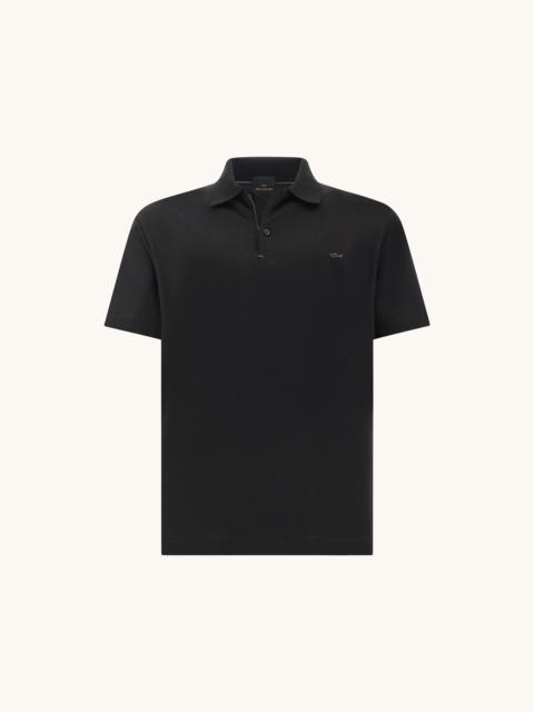 Paul & Shark POLO IN DOUBLE MERCERISED COTTON JERSEY