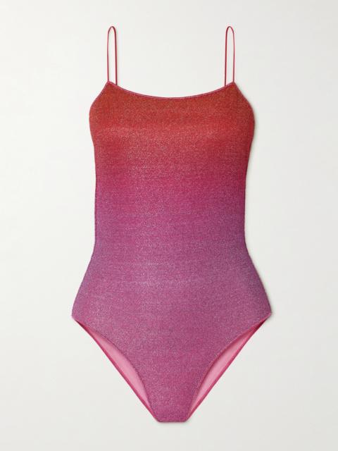 Oséree Lumière Metallic Swimsuit