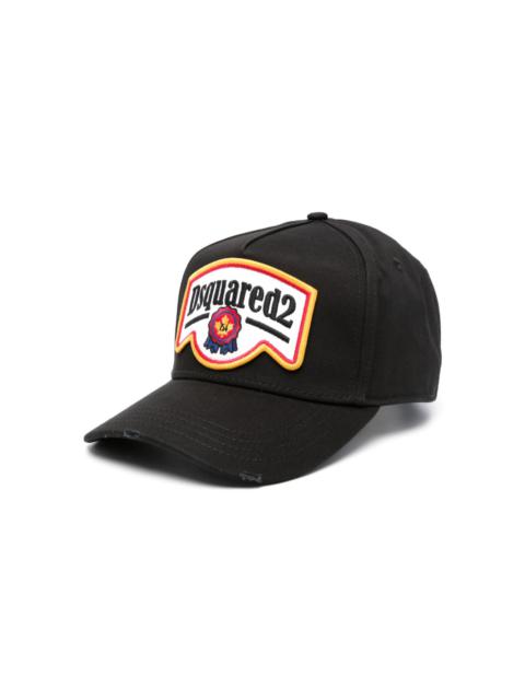 DSQUARED2 logo patch baseball cap