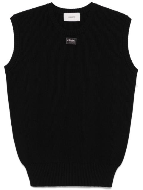 COPERNI fisherman's-knit vest