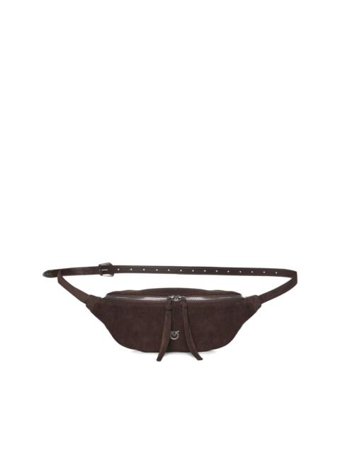 PINKO zipped leather belt bag