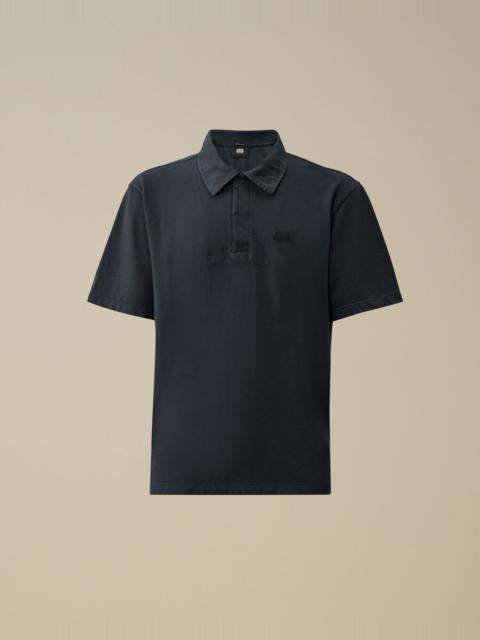 C.P. Company 24/1 Piquet Button Short Sleeve Polo