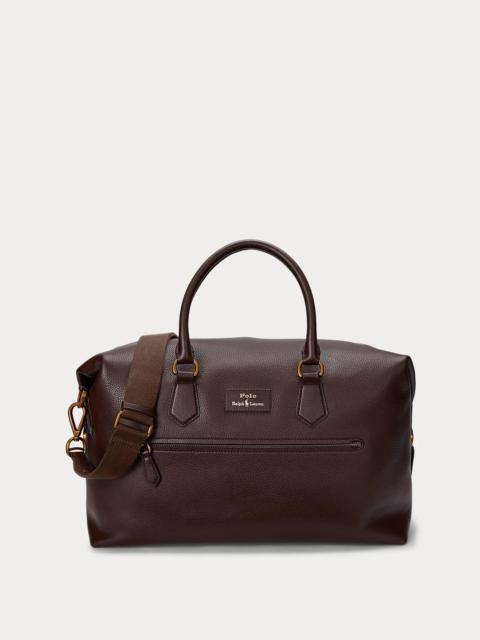 Polo Ralph Lauren Pebbled Leather Duffel