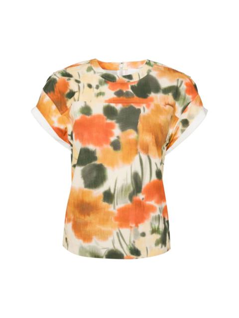 3.1 Phillip Lim Blurred Marigold top