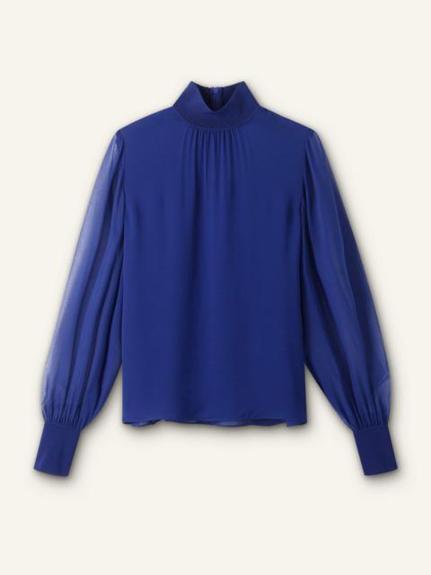 ME+EM Sheer Sleeve Blouse