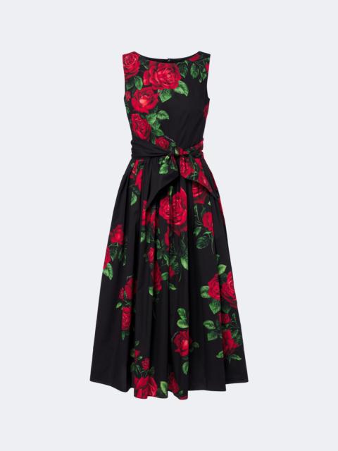 Dolce & Gabbana Floral cotton maxi dress