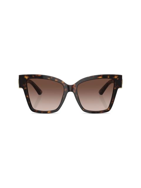 Precious square-frame sunglasses