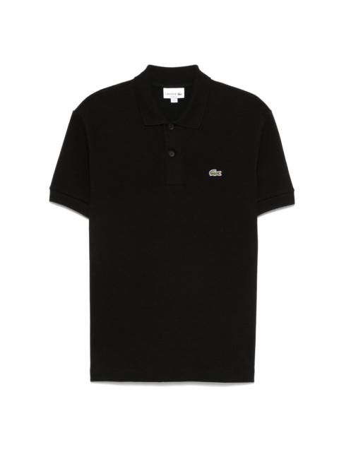 logo-patch polo shirt