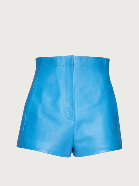 FERRAGAMO NAPPA SHORTS