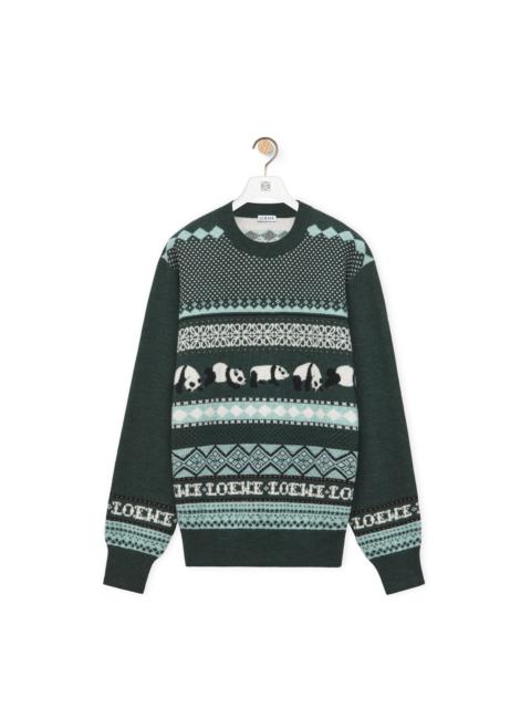 Sweater in wool
