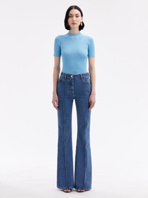 Oscar de la Renta BOOT CUT JEANS