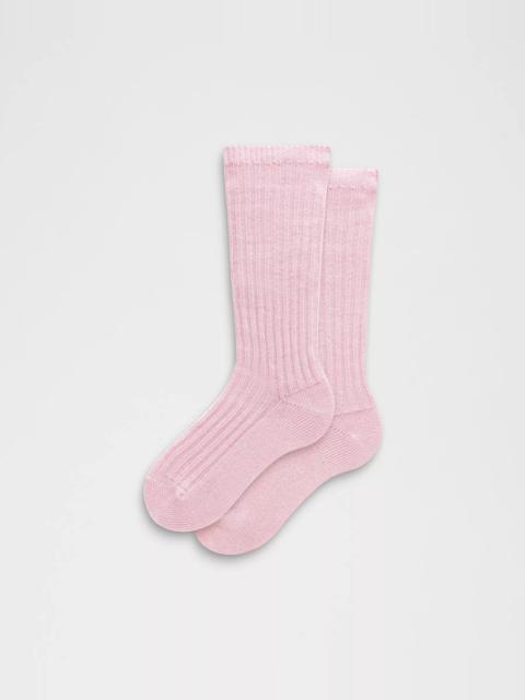 lululemon Unisex Crew-Length Ragg Socks