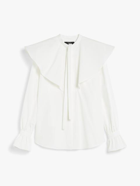 WEEKEND Max Mara ARSENIO1234 Cotton shirt with cape detail