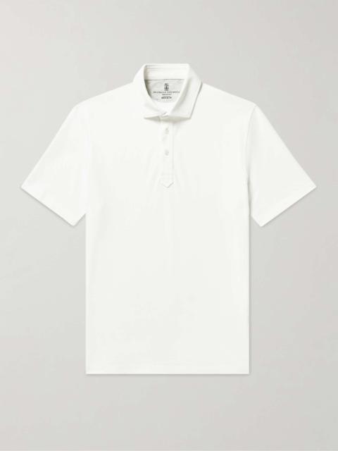 Brunello Cucinelli Cotton-Piqué Polo Shirt