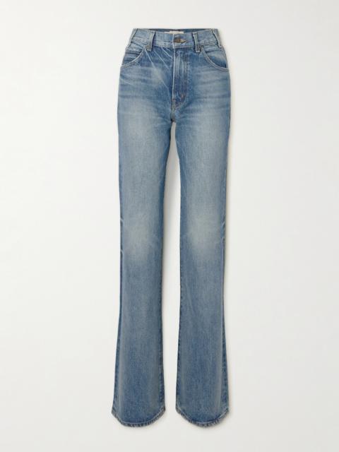 NILI LOTAN Joan High-rise Straight-leg Jeans