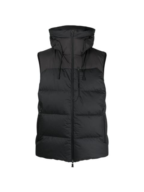 Herno two-tone padded gilet