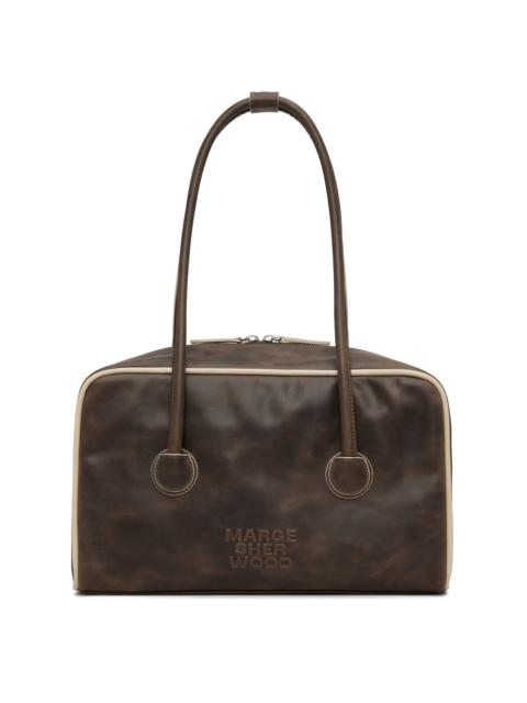 MARGESHERWOOD Brown Soft Boston Bag