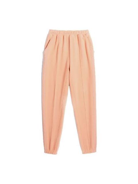 adidas originals x IVY PARK Crossover Casual Solid Color Bundle Feet Long Pants/Trousers Red Pink H6