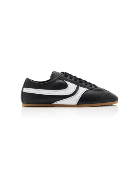 Dries Van Noten Leather Sneakers black