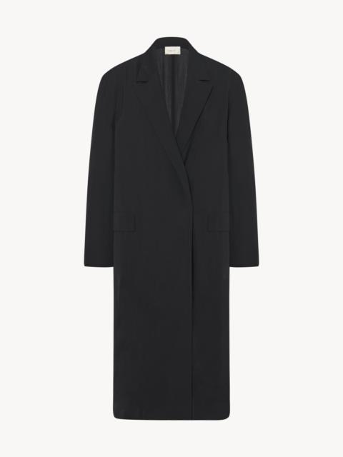 The Row Biana Coat in Polyester and Virgin Wool