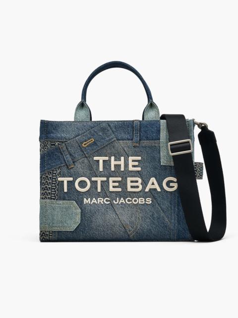 Marc Jacobs THE DECONSTRUCTED DENIM MEDIUM TOTE BAG