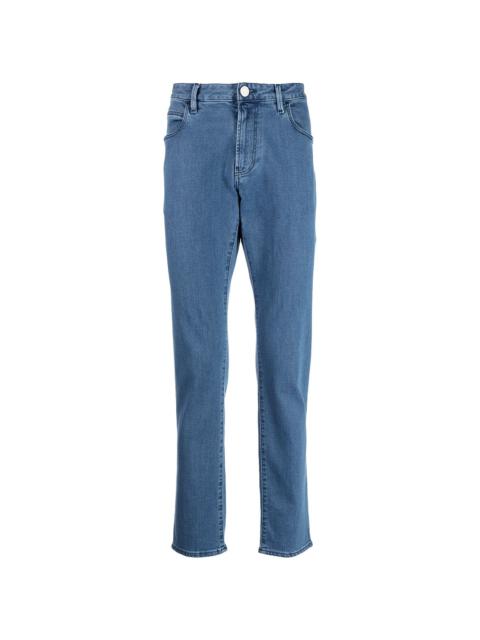 GIORGIO ARMANI low-rise straight-leg jeans