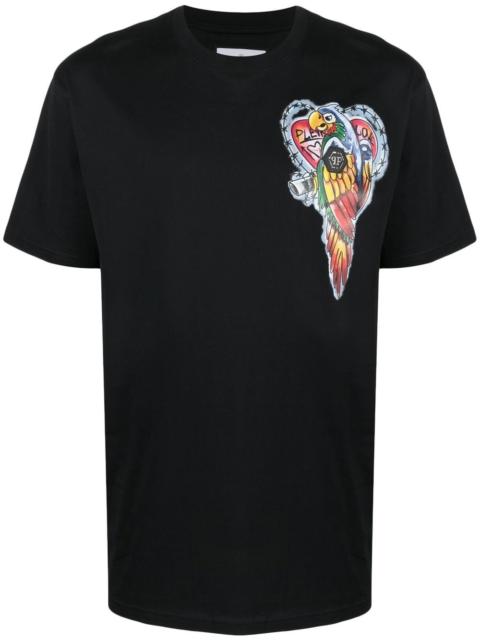 PHILIPP PLEIN Hawaii SS round neck T-shirt