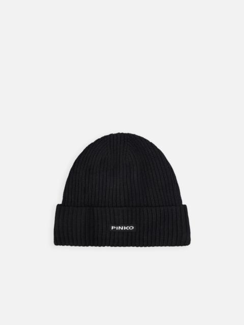 PINKO BEANIE-STYLE HAT