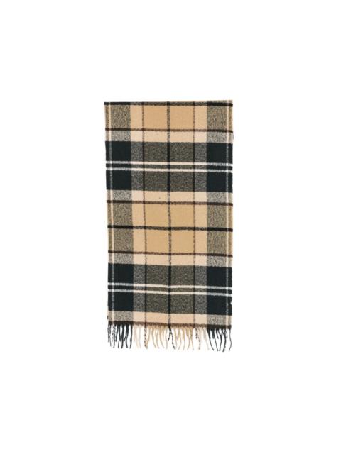 Barbour Deanna Tartan fringed scarf