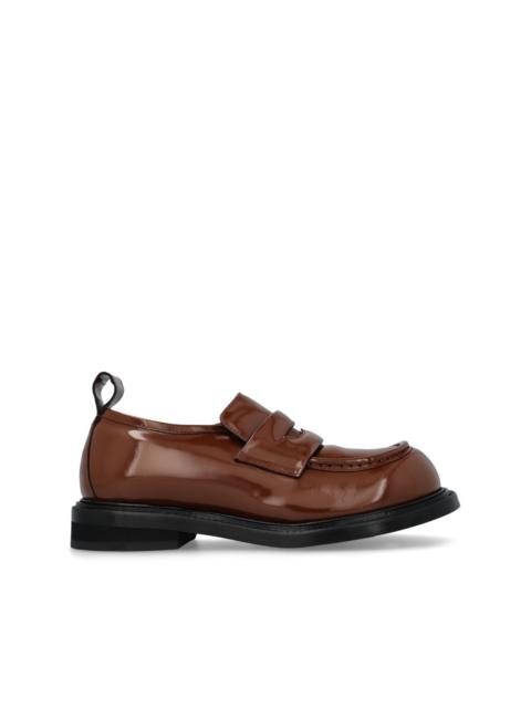 Moschino patent-leather loafers