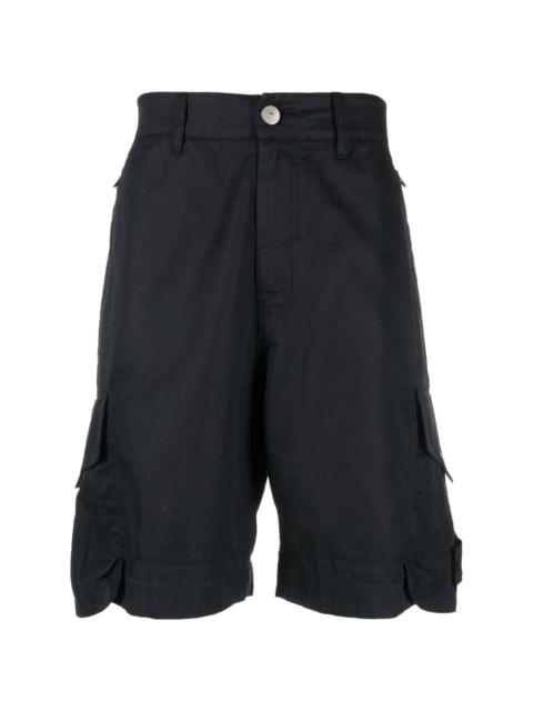 Stone Island Shadow Project knee-length cargo shorts