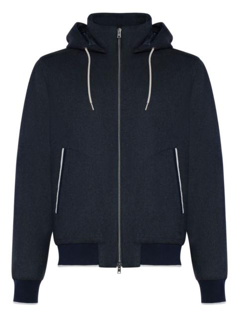 Herno hooded zip jacket
