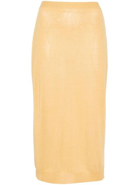 FABIANA FILIPPI fine-knit midi skirt