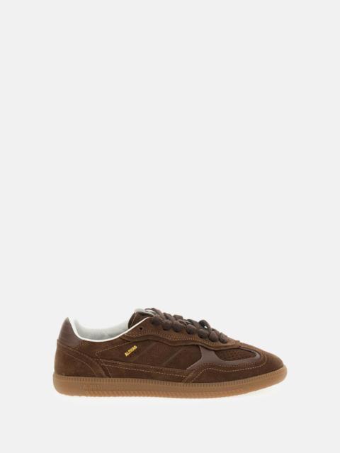 ALOHAS TB.490 RIFE CHOCOLATE BROWN LEATHER SNEAKERS