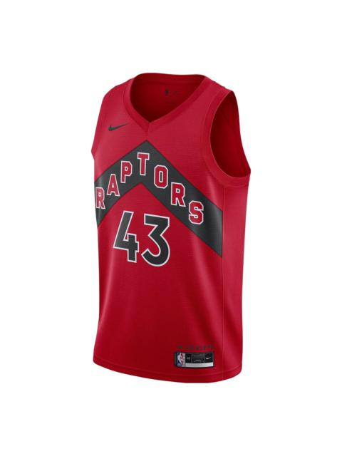 Nike Nike x NBA Toronto Raptors 2020 Icon Edition Swingman Jersey 'Pascal Siakam 43' CN8022-666