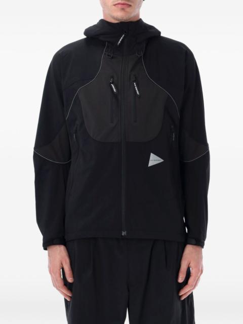 and Wander hooded zip-up jacket