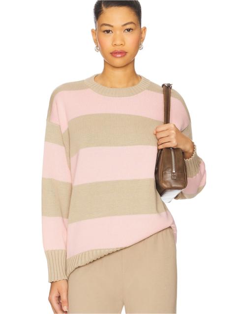 DONNI. Stripe Crewneck Sweater