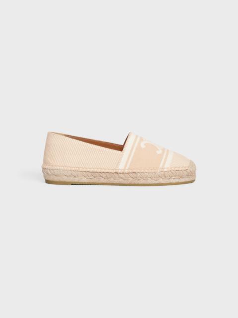 CELINE LES ESPADRILLES CELINE in TRIOMPHE JACQUARD CANVAS