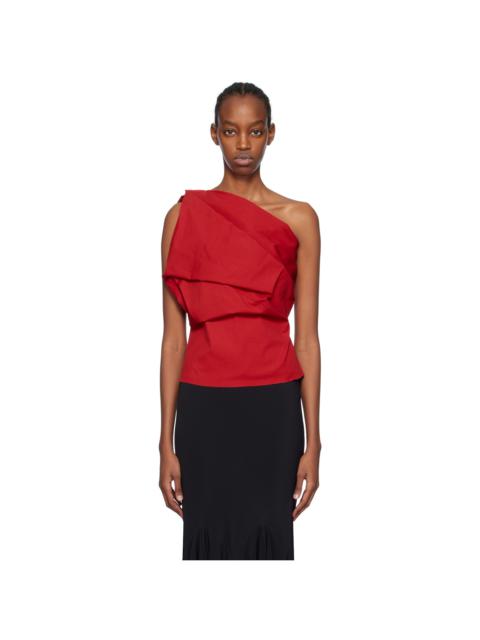 Rick Owens Red Claudia Camisole