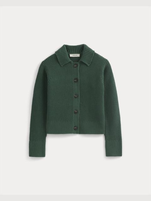 EVERLANE SHRUNKEN CARDIGAN IN EVERYDAY COTTON