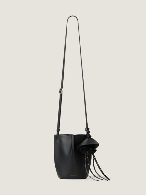 Givenchy NANO SNAP BUCKET BAG IN GRAINED LEATHER