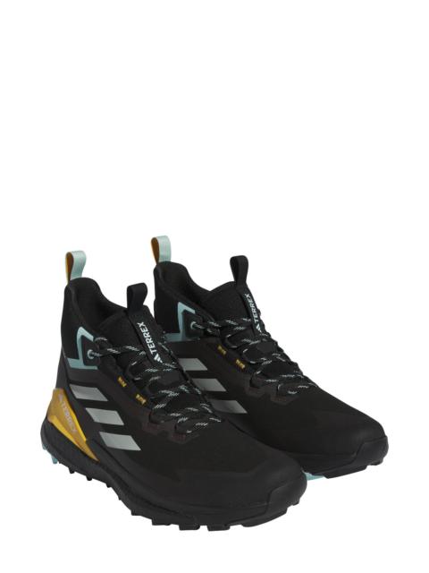 adidas Terrex Free Hiker 2 Gore-Tex® Hiking Shoe in Black/Silver/Aqua at Nordstrom